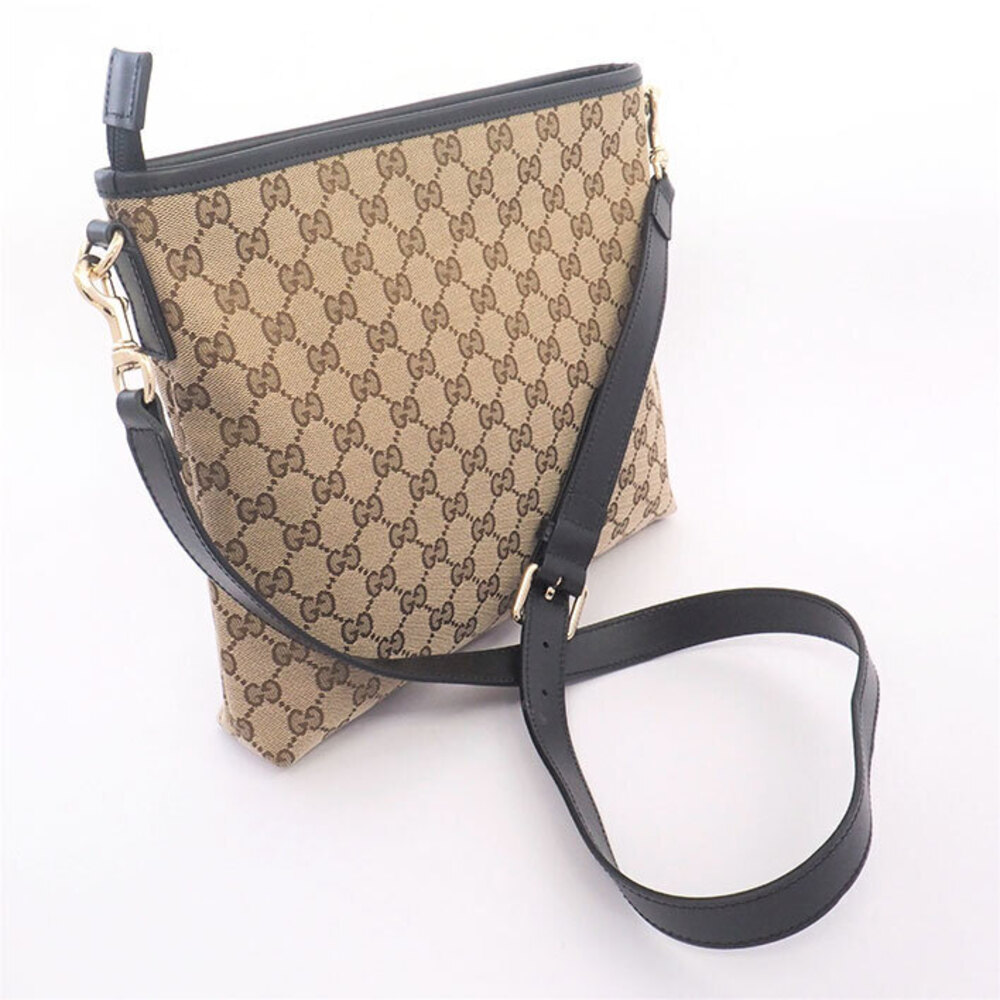 Gucci Bag Messenger GG Crossbody Web Sherry Canvas